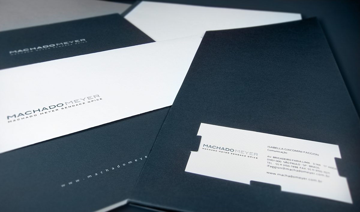 detalhe pasta Machado Meyer Advogados