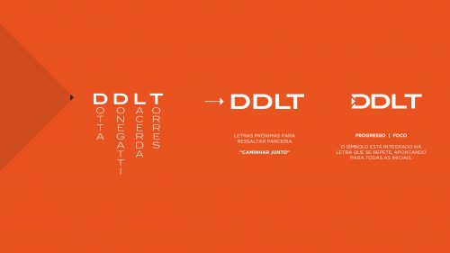 Conceito do logo DDLT Advogados