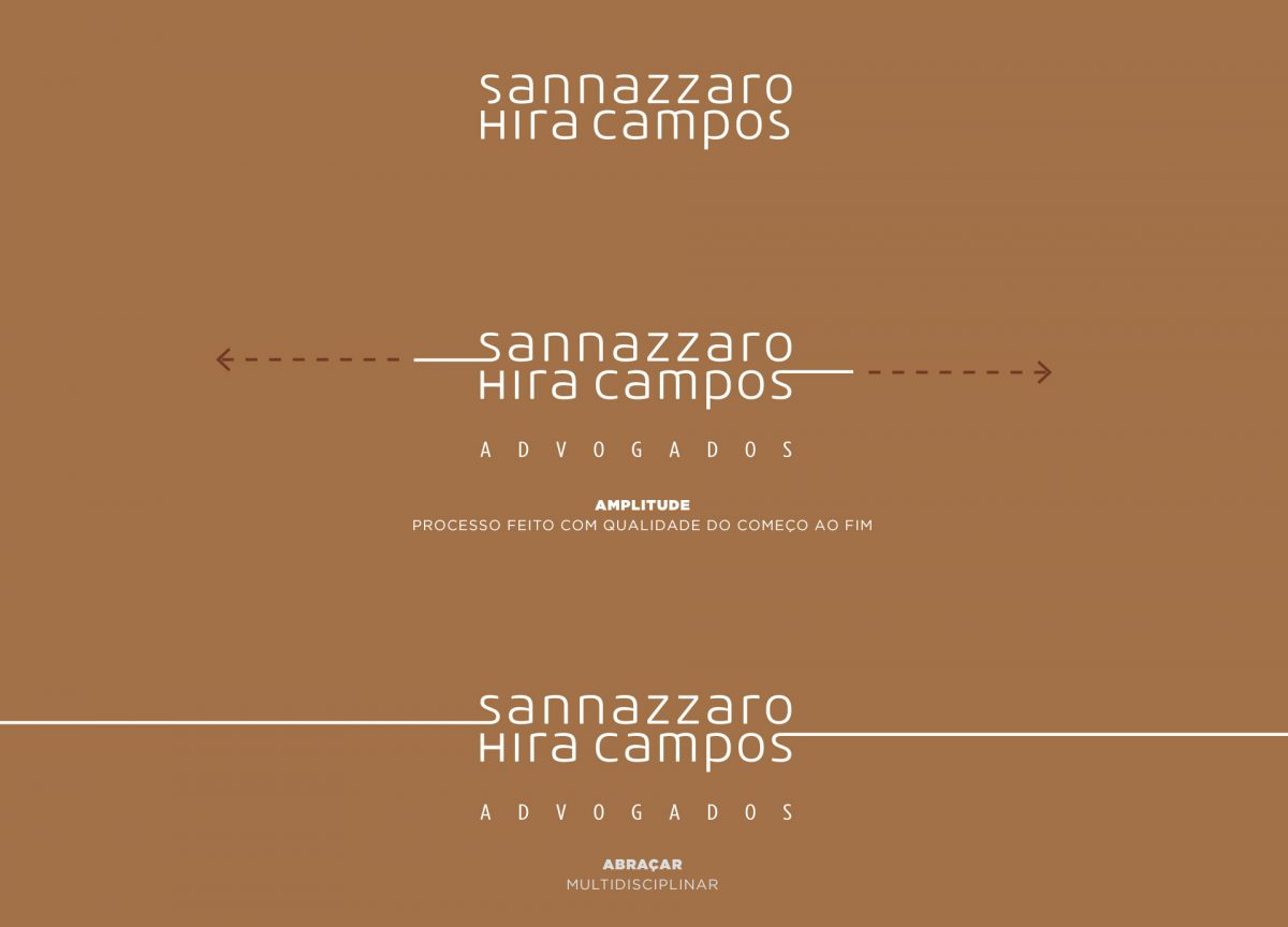 Conceito de Logo Sannazzaro Hira Campos Advogados