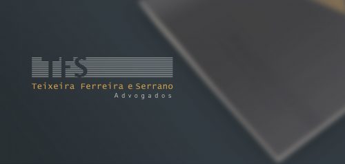 Capa de folder Teixeira Ferreira e Serrano Advogados