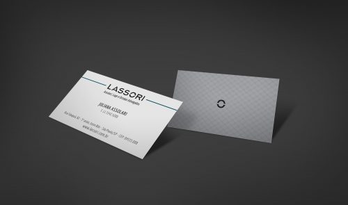 Cartão de visita Lassori Advogados