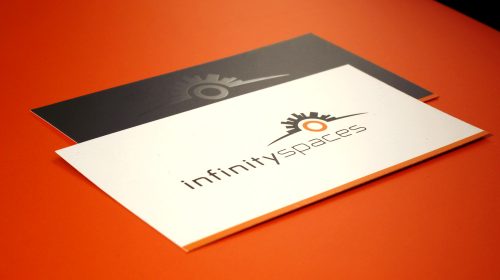 cartão de visita Infinity Spaces