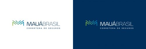 Versões do logo da Mauá Brasil Corretora de Seguros