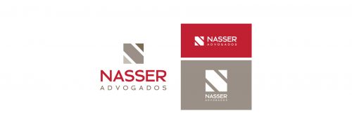 Novo logo do Nasser Advogados