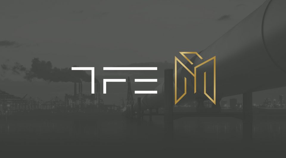 TFE Logo desenvolvido pela Unitri Design