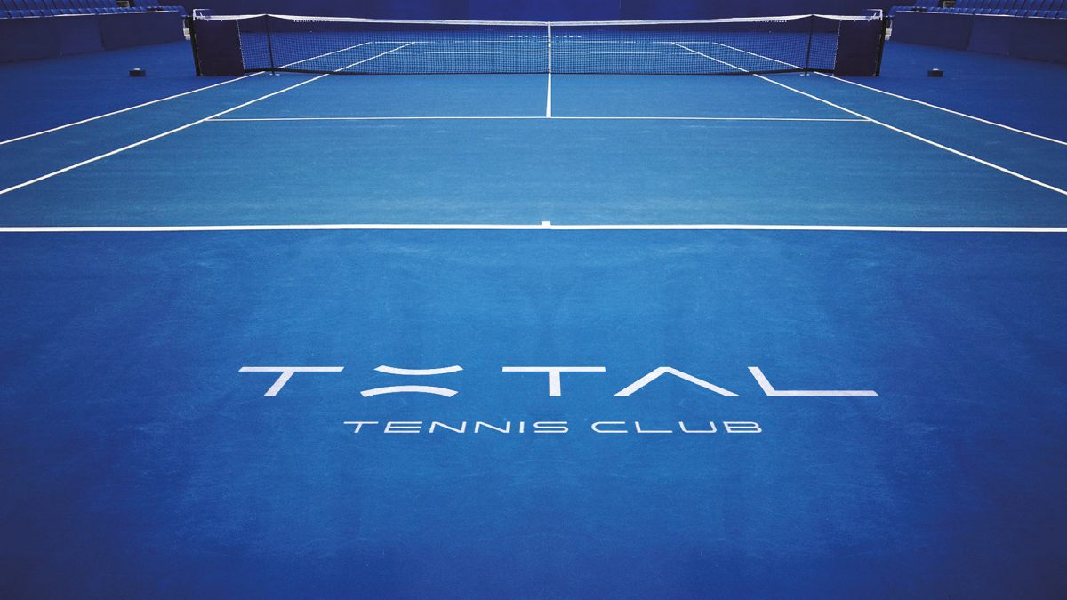 Identidade Visual Total Tennis Club desenvolvido pela Unitri Design