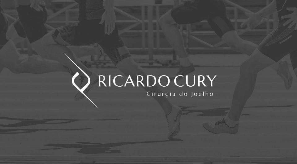 identidade visual Ricardo Cury Cirurgia de Joelho desenvolvida pela Unitri Design