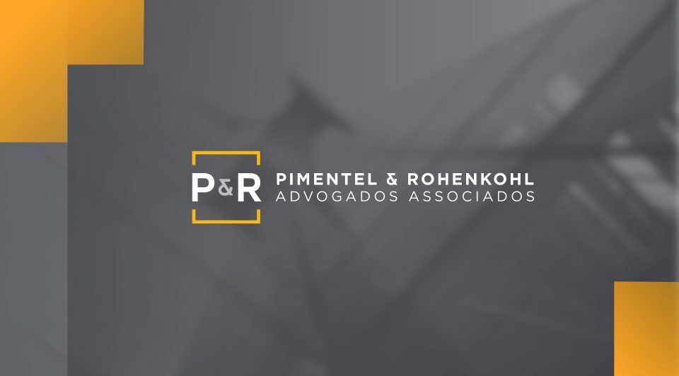 Identidade Visual Pimentel e Rohenkohl Advogados Associados desenvolvida pela Unitri Design