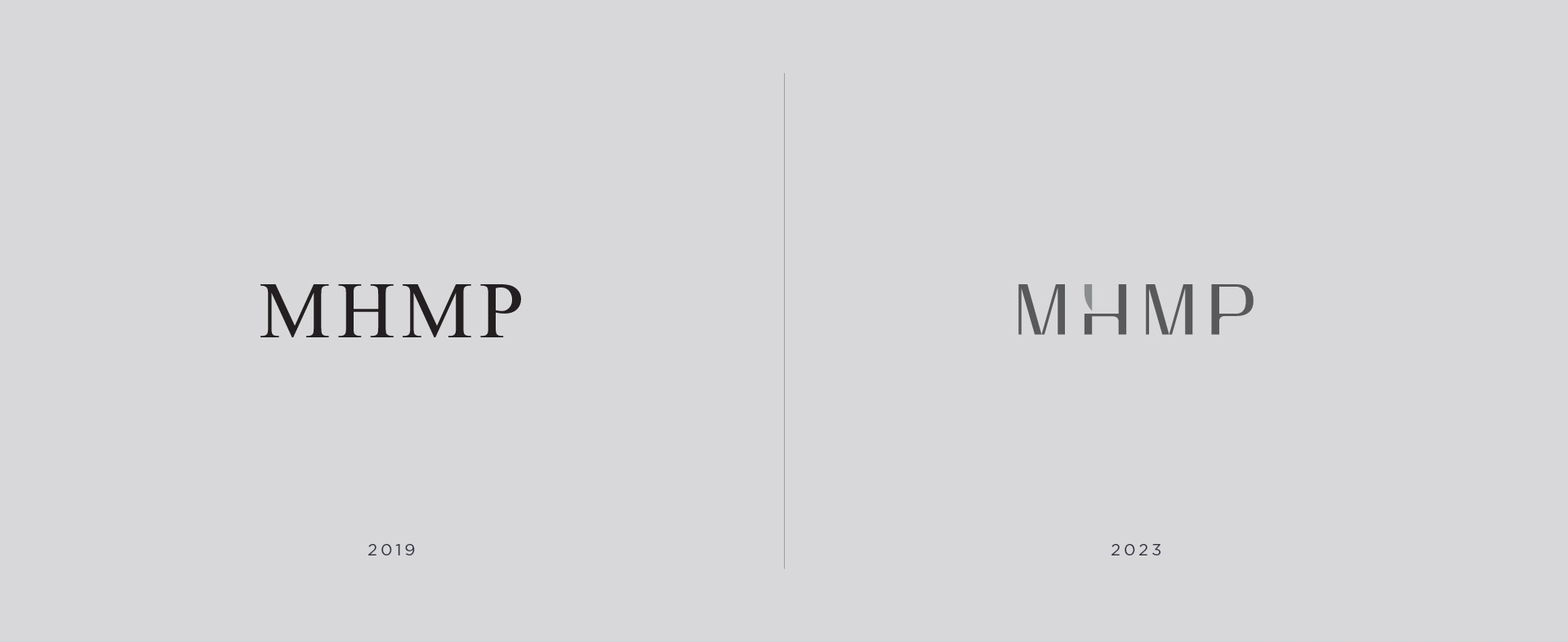 Identidade Visual MHMP Consultoria Jurídica desenvolvida pela Unitri Design
