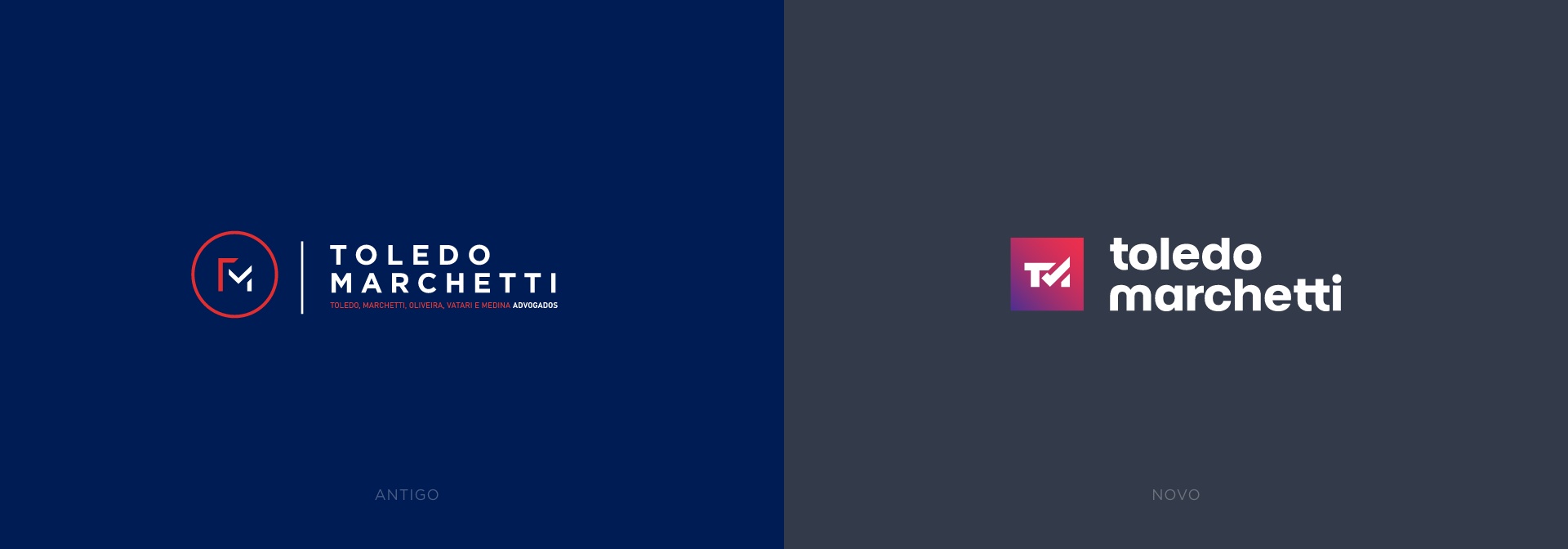 Logotipo, Identidade Visual e Site Toledo Marchetti criados pela Unitri Design