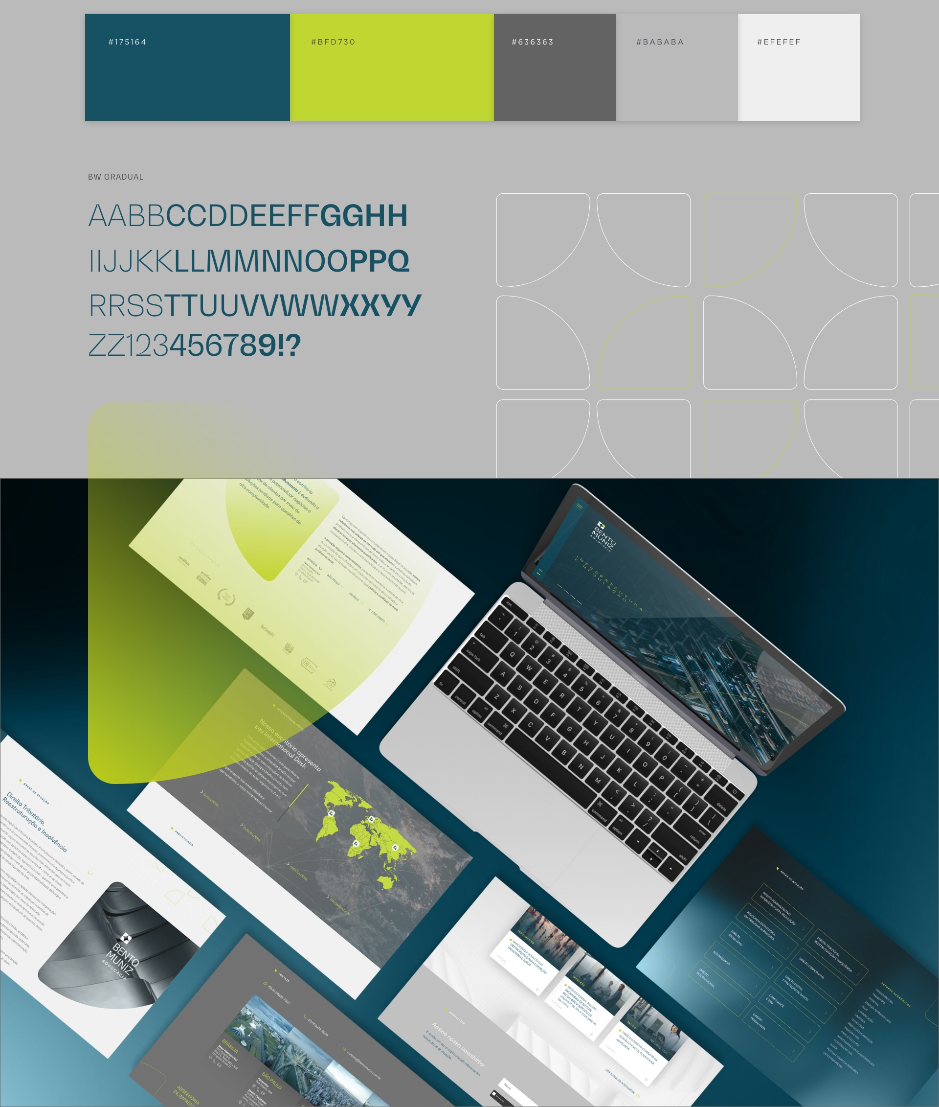 Site Bento Muniz Advocacia criado pela Unitri Design