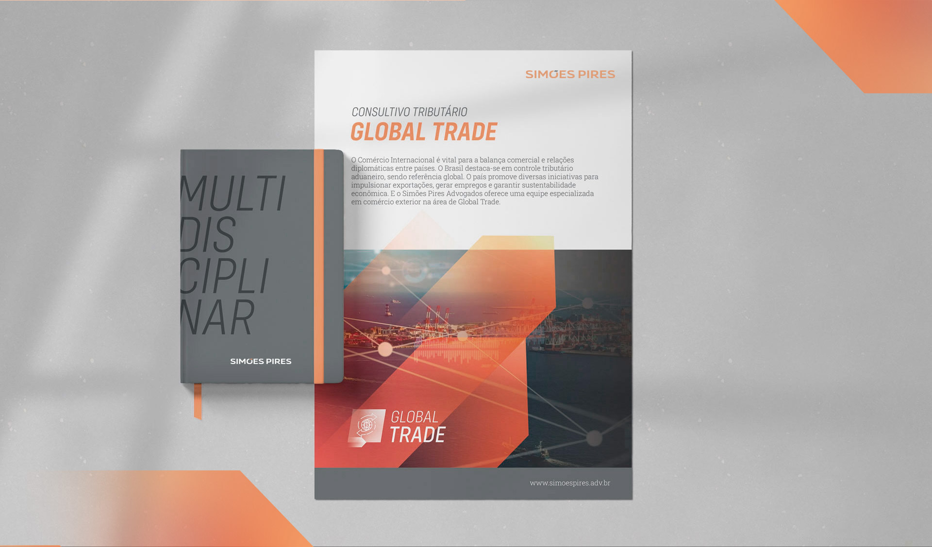 Logotipo, Identidade Visual e Site Simões Pires criados pela Unitri Design