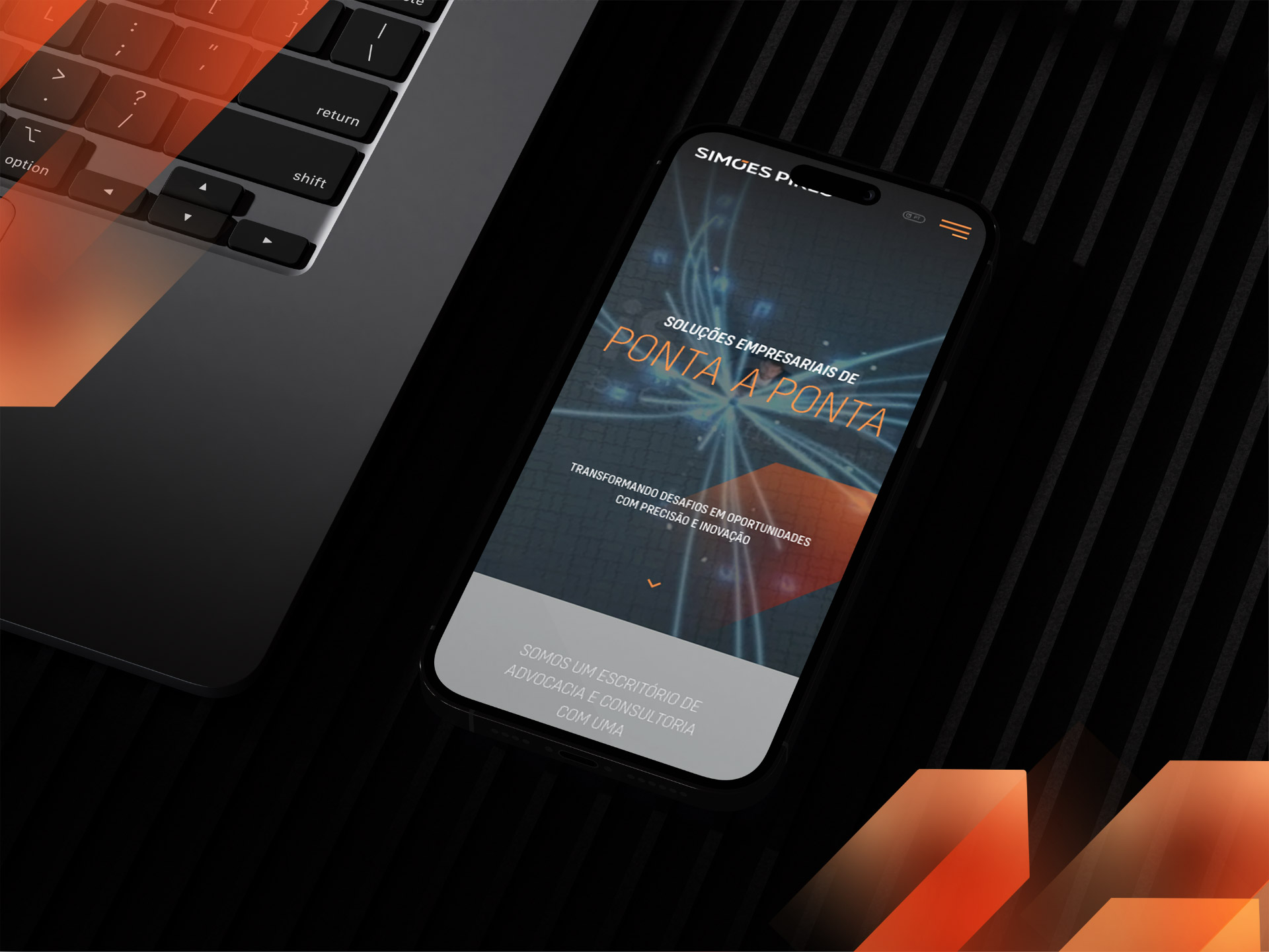 Logotipo, Identidade Visual e Site Simões Pires criados pela Unitri Design