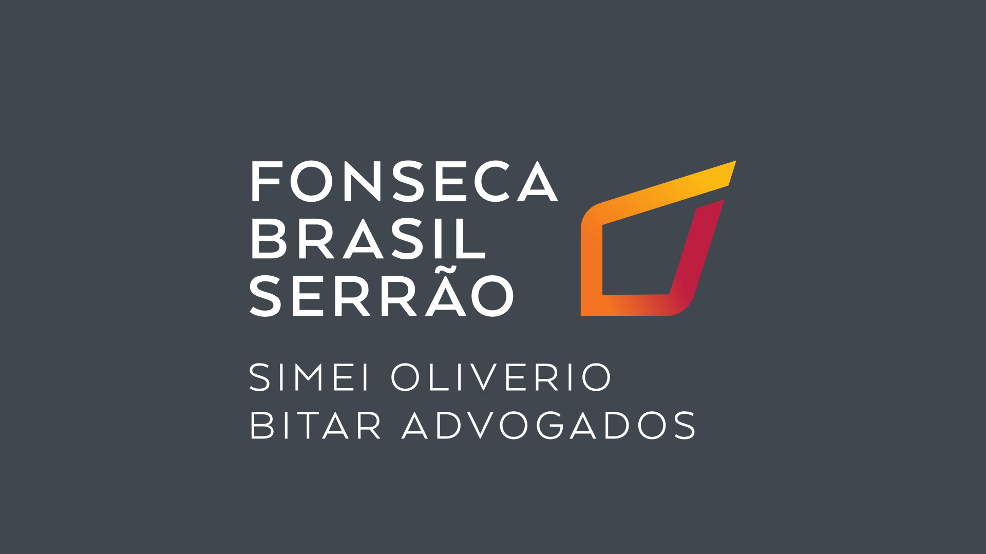 Logotipo, Identidade Visual Fonseca Brasil Serrão Advogados criados pela Unitri Design